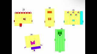Numberblocks Band Retro 31 - 40
