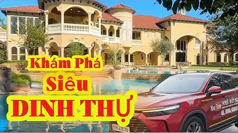 🛑Khám Phá Siêu Dinh Thự Texas Hoa Kỳ Biểu Tượng Xa Hoa & Đẳng Cấp Thượng Lưu 80.000m² | Cuộc Sống Mỹ