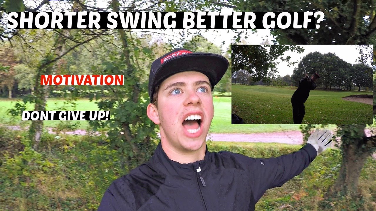 SHORTER SWING FOR BETTER GOLF? + GOLF MOTIVATION YouTube