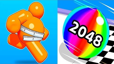 Ball Run 2048 vs Tall Man Run - SpeedRun Gameplay Android iOS #1