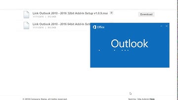 Install Outlook Connector
