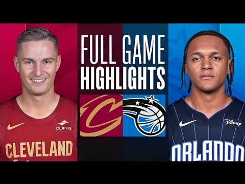 Orlando Magic Vs Cleveland Cavaliers Full Game Highlights Jan 22 2024