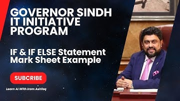 IF & IF ELASE Statement  Governor Sindh IT | TypeScript for Beginner | WEB 3.0 | AI | Metaverse