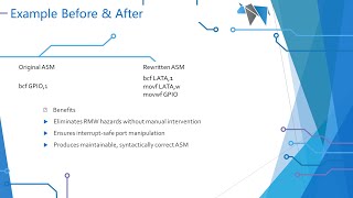 New GCBASIC Feature: Automatic RMW-Safe ASM Rewriting for PIC Microcontrollers 🔧