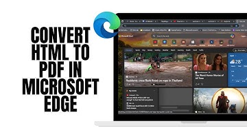 How to Convert HTML To PDF In Microsoft Edge