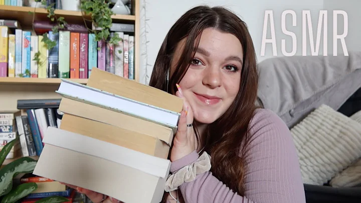 ASMR book haul (my summer reads)📚🌞 *book tapping, whisper ramble, clicky whispers, reading*