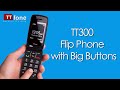 TTfone Star Big Button Simple Easy to Use Clamshell Flip SIM-Free Mobile Phone