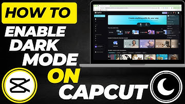 How To Enable Dark Mode On CapCut | 2025 New Method