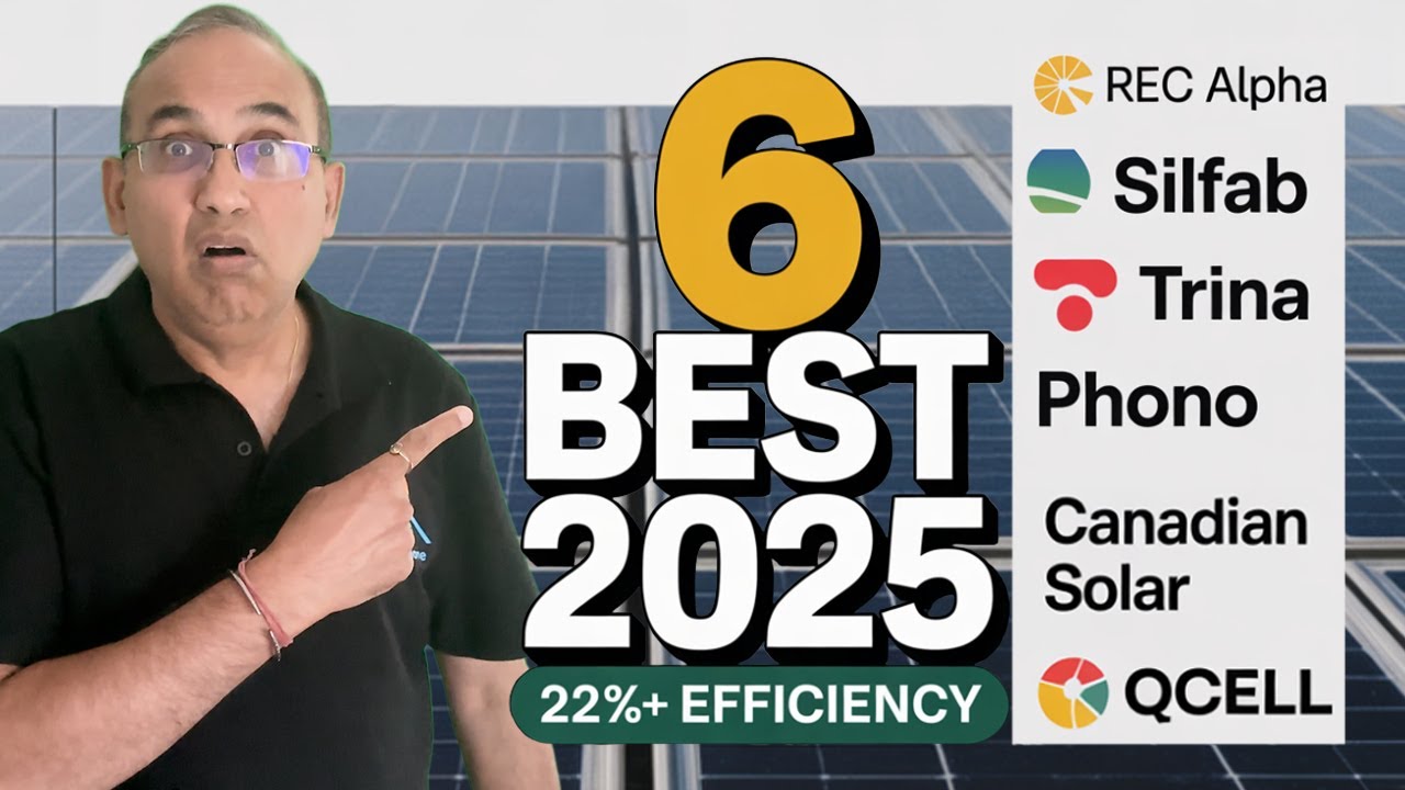 Ultimate 2025 Solar Panel Comparison: 6 Best Brands Ranked! - YouTube