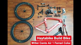 Wilier Cento Air 1 Haytabike Bike Build #dreambuildbike #wiliercentoair