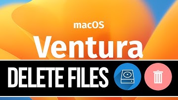 I can’t delete any files off my external hard drive - macOS Ventura Fix