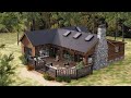 39x33 12x10m what an amazing cabin home  cozy  charm 