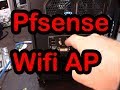 pfsense Wireless Access Point AP mode Atheros onboard network card Sophos UTM wifi router