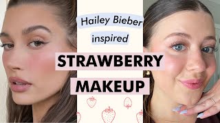 Strawberry Girl Makeup - Sun-kissed glowy makeup look!