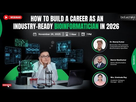 How to Build a Career as an Industry-Ready Bioinformatician in 2026 thumbnail