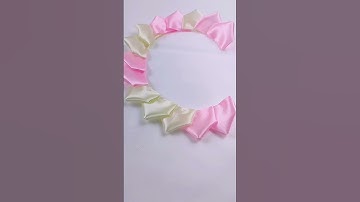 Thumbnail of Handmade diy ribbon rose flowers #diy #diyflowers #flower #ribbon #ribbonroses #tutorial #rose