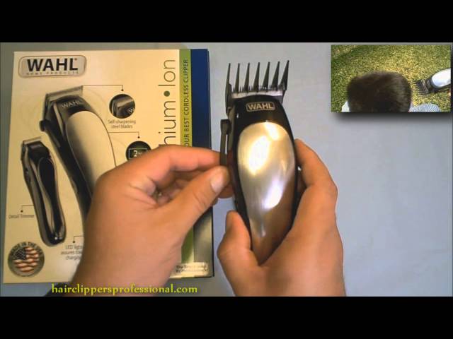 Wahl Clippers - Lithium Ion Cordless Hair Clipper Review Demo