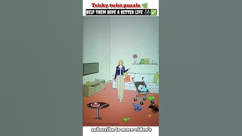 help them have a better life 02 | Tricky Twist puzzle  | 🥵🥰 Gameplay #shorts