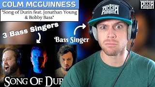You Won't BELIEVE These Bass Voices | Bass Singer Reaction (& Analysis) | "Song of Durin"