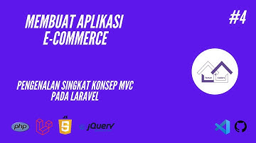 Tutorial Laravel Web Application E -Commerce - Pengenalan Singkat Konsep MVC Laravel #4
