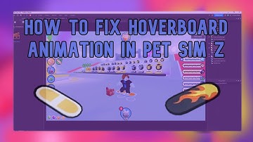 [NEW 2023] Roblox Pet Simulator X Uncopylocked | How to fix hoverboard animation in pet sim z