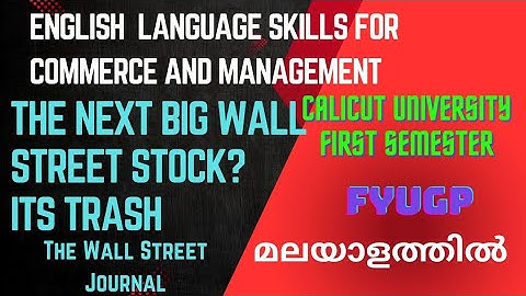 The Next Big Wall Street Stock? It