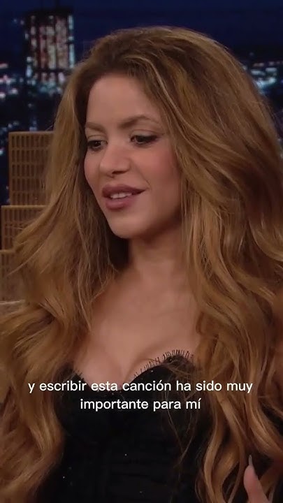 Shakira y Bizarrap en The Tonight Show con Jimmy Fallon. - YouTube