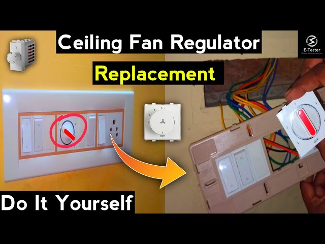 Ceiling Fan Regulator Connection