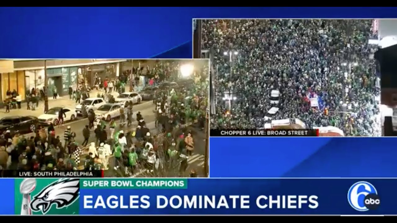LIVE COVERAGE: Philadelphia celebrates after Eagles win Super Bowl LIX ...