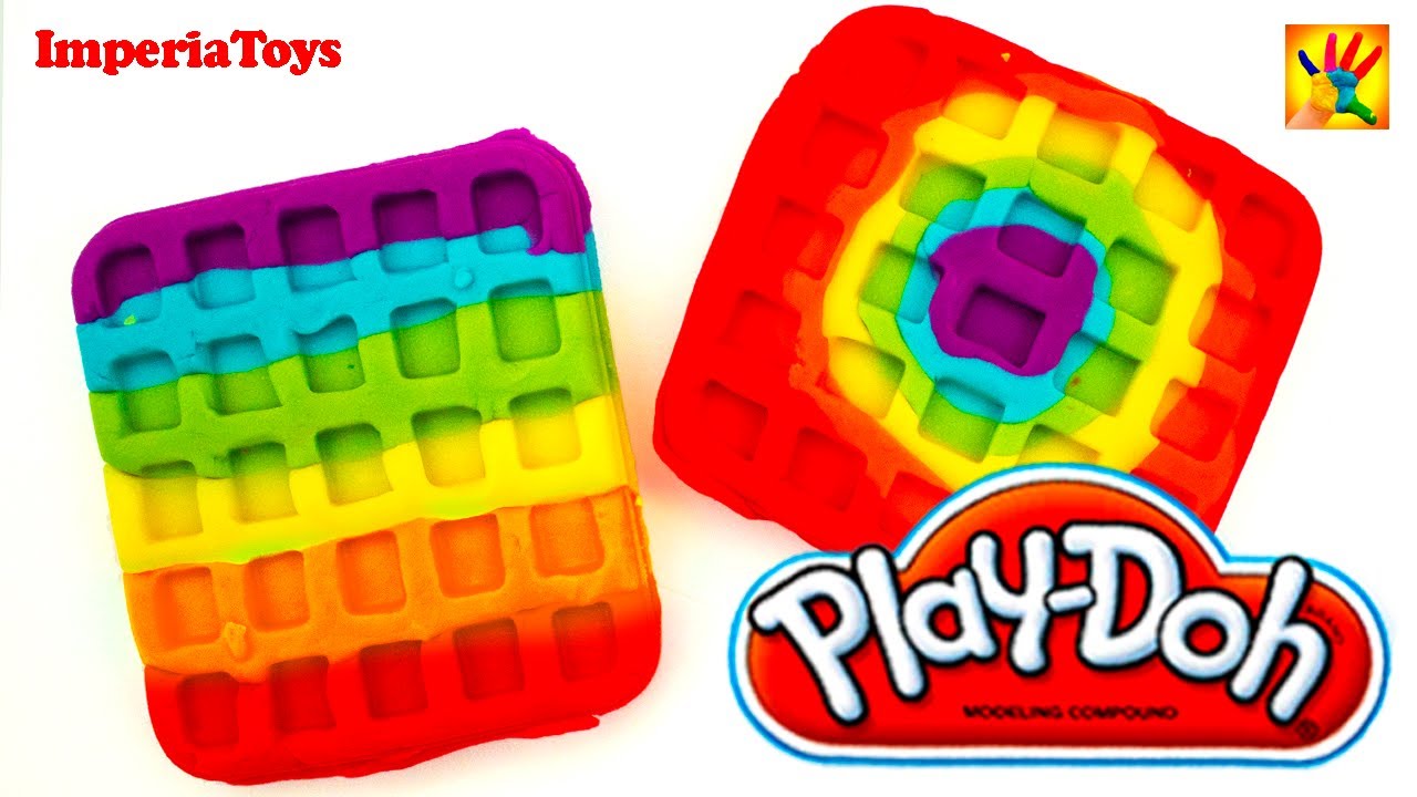 play doh waffle