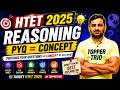 HTET 2025 REASONING PYQ = CONCEPT | Previous Year Questions Explained | Complete Reasoning Class
