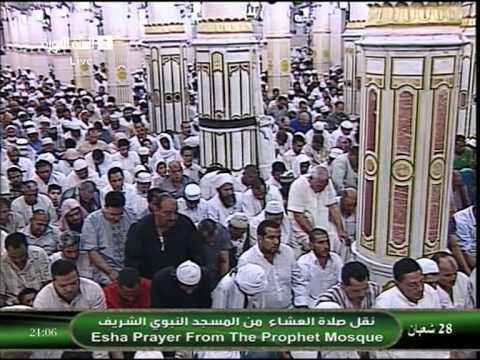 عشاء الخميس 28 شعبان 1435 للشيخ عبدالمحسن القاسم