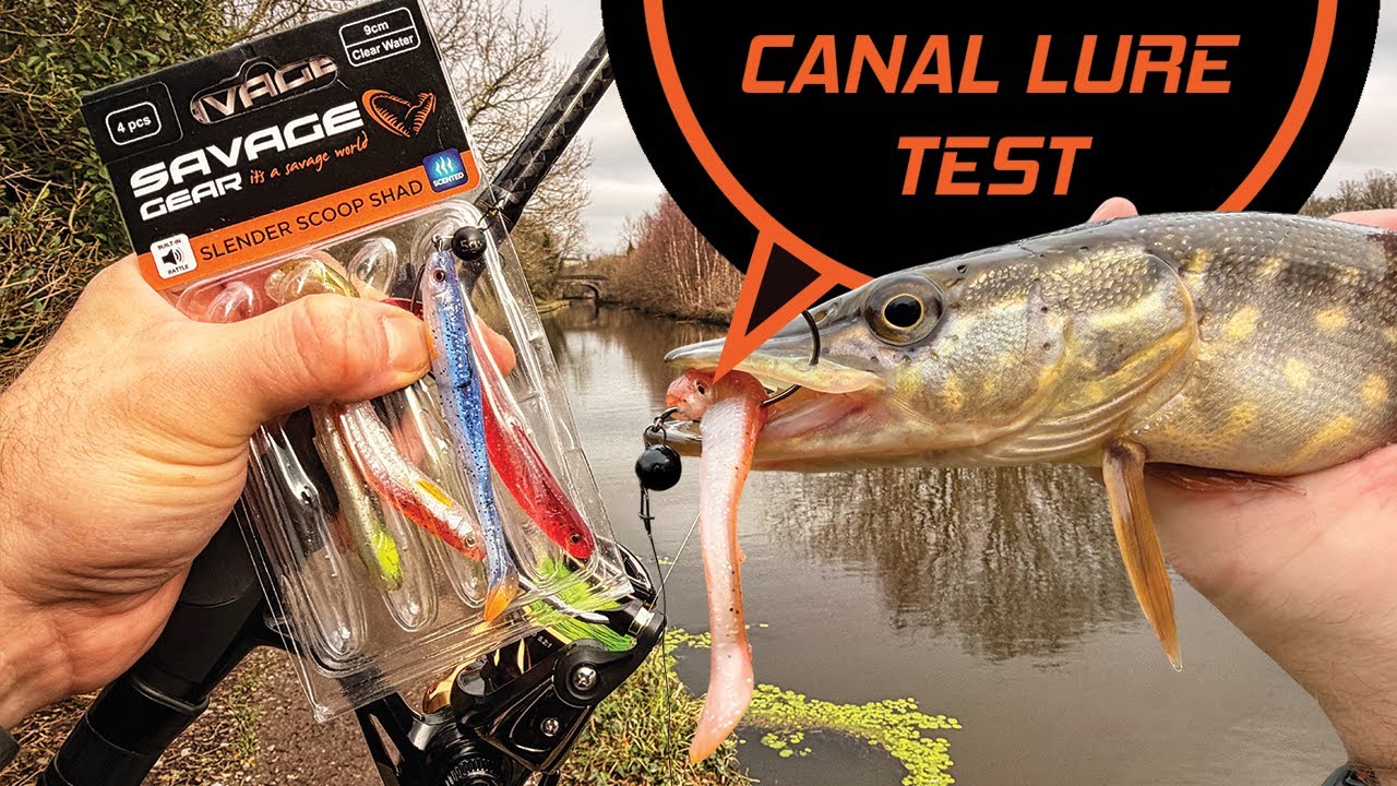 canal lure fishing tips Canal Lure Test