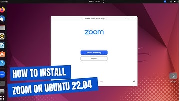 How to Install ZOOM on Ubuntu 22.04
