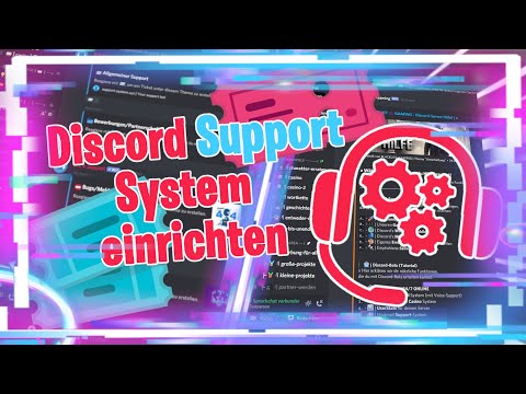 Discord Support Bot (Support Ticket Bot / Autosupport)| Discord Tutorials [Deutsch/HD]