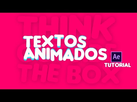 Video: Cómo Hacer Letras Animadas