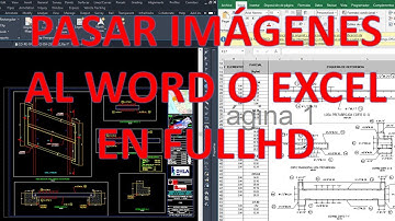 Imagenes del Autocad al Excel o Word en buena resolución