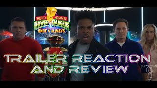 Power Ranger Once and Always Trailer Reaction!