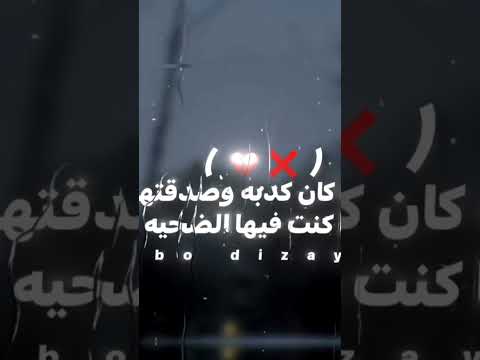 حبك كان كدبه وصدقتها انا كنت في الضحيه