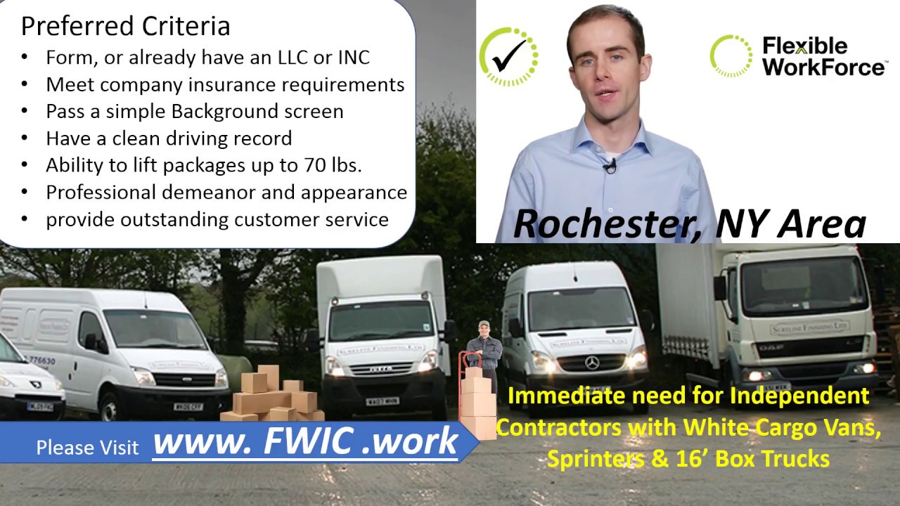 weekend van driving jobs near me