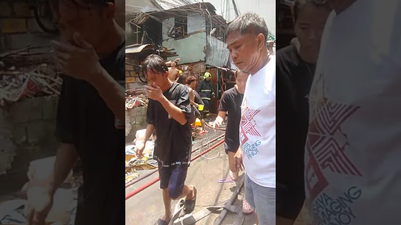 August / 6 / 2025 / sunog Aroma Tondo Manila 