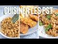 Comment cuisiner les pst  3 recettes vegan