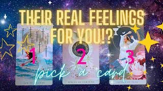 HOW ARE THEY FEELING ABOUT YOU RN? PICK A CARD! / Tarot Love messages
