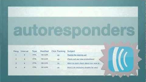 Introduction To Email Autoresponders