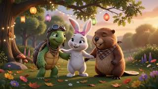 The Slowest Turtle Gets a ROCKET SHELL! 🐢🚀 | Cute 3D Animal Cartoon Story for Kids