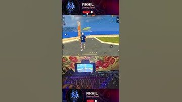 FREE FIRE PLAY KEYBOARD⌨️AND MOUSE🖱️PANDA MOUSEPRO🐼#panda #freefire #pandamouseprotipsandtricks