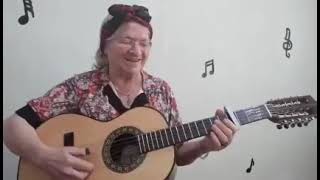 Neusa Moura nos presentando com uma música sertaneja raiz - Rio Paraguai