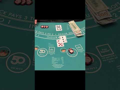 REACHED INTO MY POCKET FOR MORE MONEY ON THIS HUGE DOUBLE DOWN BLACKJACK WIN!! #allcasinoaction