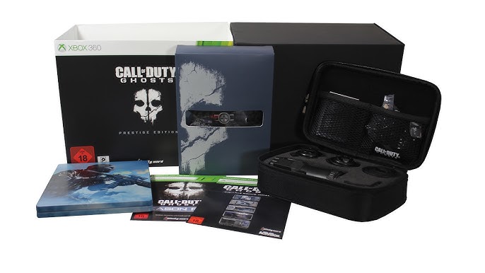 Unboxing Call of Duty Ghosts Hardened Edition Xbox 360 