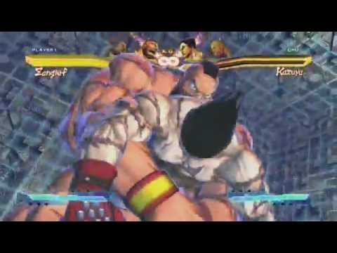 Street Fighter X Tekken Zangief Cross Assault 